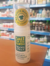 Load image into Gallery viewer, Salt of The Earth Salt of the Earth travel spray Natural Unscented Deodorant Spray 50ml