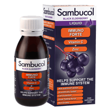 Load image into Gallery viewer, Sambucol Default Sambucol Black Elderberry Immuno Forte Liquid 120ml