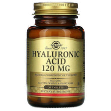 Load image into Gallery viewer, Solgar Hyaluronic Acid 120mg 30 caps