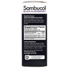 Load image into Gallery viewer, The Health Store Black Elderberry + Vitamin C & Zinc, 15 Effervescent Tablets