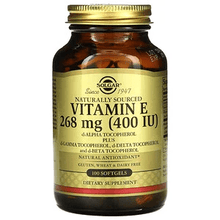 Load image into Gallery viewer, The Health Store Naturally Sourced Vitamin E, 268 mg (400 IU), 100 Softgels