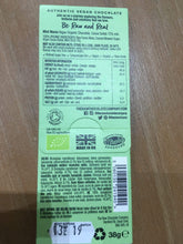 Load image into Gallery viewer, The Raw Chocolate Co Mint Mania 72% cacao 38g