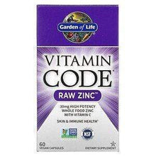 Load image into Gallery viewer, Vitamin Code Default Vitamin Code Raw Zinc 60 Vegan Caps