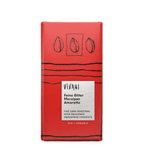 Load image into Gallery viewer, Vivani Fine Dark Marzipan Amaretto 100g Bar