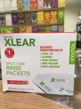Load image into Gallery viewer, Xlear Sinus Care Rinse Packets 20c