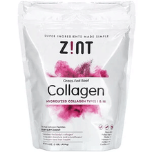 Load image into Gallery viewer, Zint Grass-Fed Beef Hydrolyzed Collagen Types I & III 454g