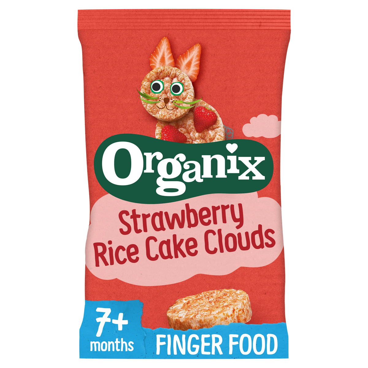 Organix Organic Strawberry Rice Clouds 40g – The Health Store