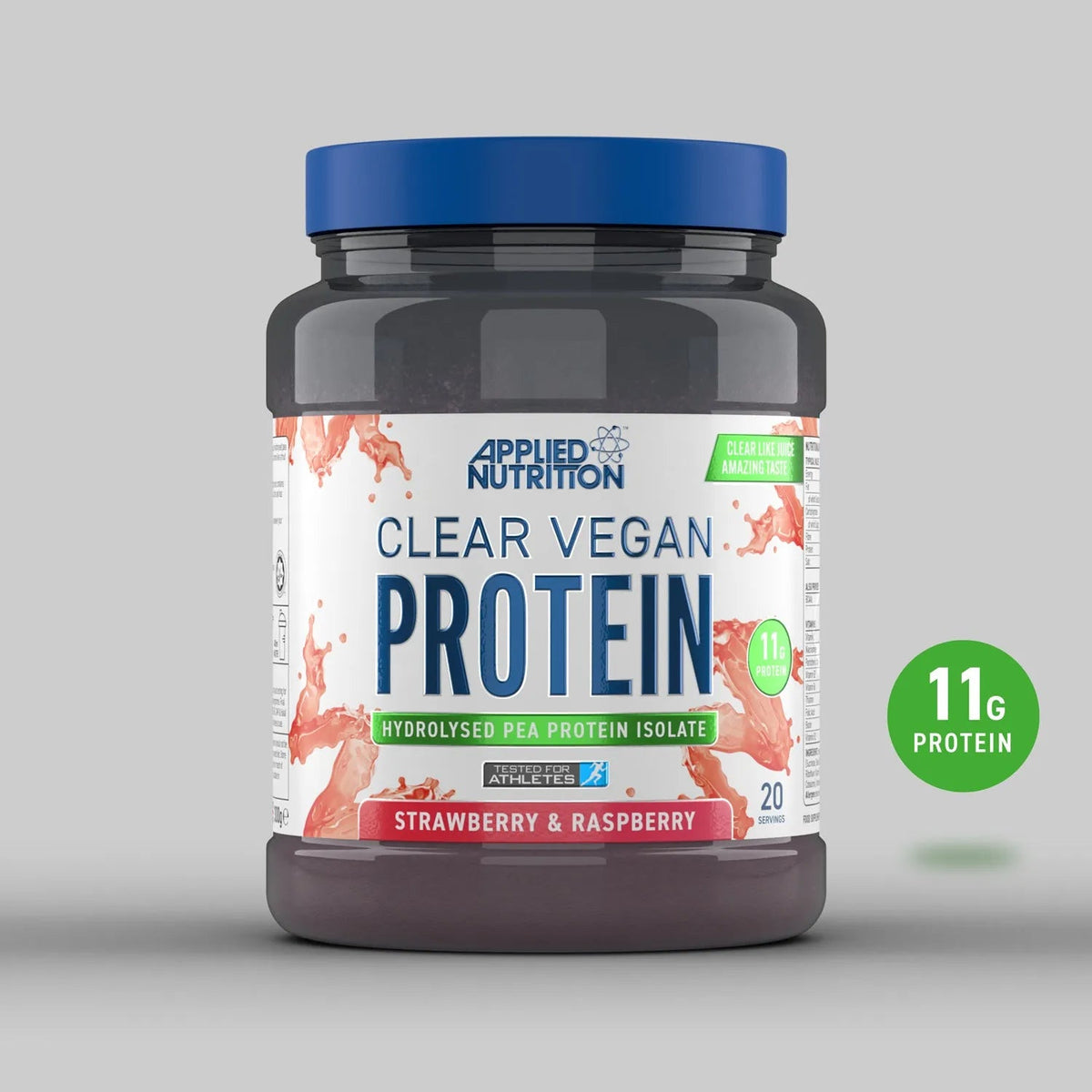 Applied Nutrition Clear vegan Protein Strawberry & Raspberry 300g – The ...