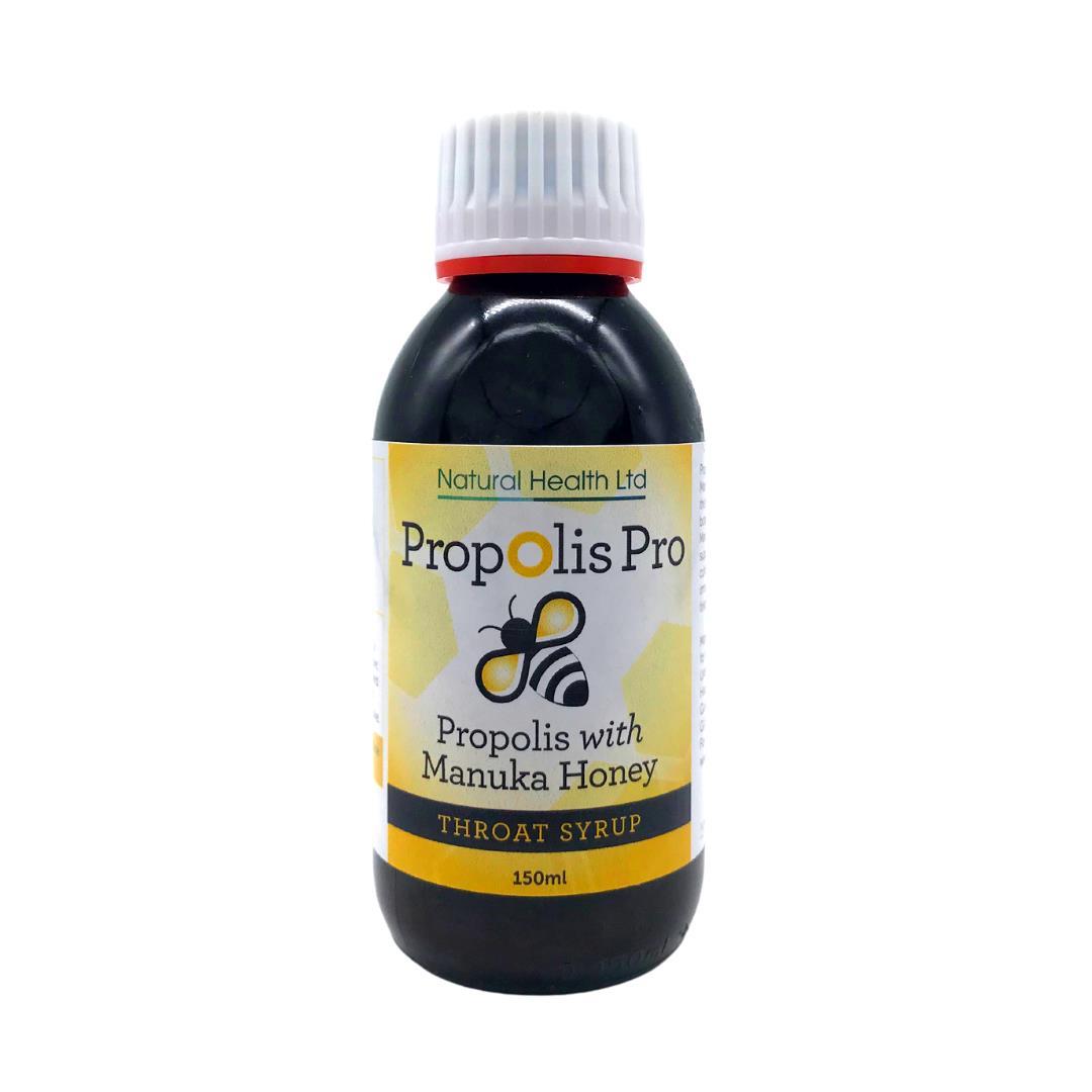 Natural Health Propolis Pro with Manuka Honey Throat Syrup 150ml – The ...