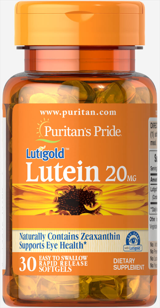 thumbnail image 2 of Sports Research Vegan Lutein Zeaxanthin 20mg/4mg – 30 Softgels, Non-GMO, Organic Coconut Oil, Eye Health 2 of 2
