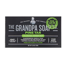 Load image into Gallery viewer, The Grandpa Soap Pine Tar 92g