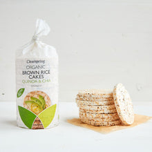 Load image into Gallery viewer, RCC0311 Organic Brown Rice Cakes Quinoa &amp; Chia 120g
