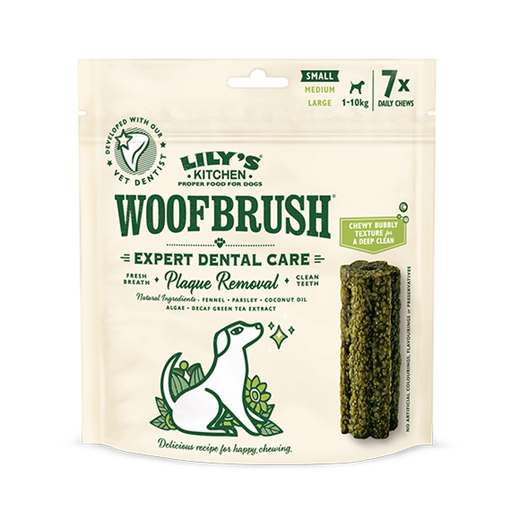 Lily's Kitchen Woofbrush Small Dog Dental Chew 7pk – The Health Store - Main Image