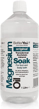 Load image into Gallery viewer, BetterYou Magnesium Oil Transdermal Soak 1ltr
