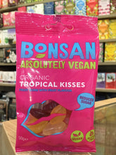 Load image into Gallery viewer, Bonsan Organic Tropical Kisses Vegan Fruit Gums 50g
