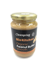 Load image into Gallery viewer, Clearspring Default Bio Kitchen Organic Peanut Butter - Smooth 350g
