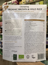 Load image into Gallery viewer, Clearspring Default Organic Gluten Free 90sec Brown &amp; Wild Rice - With Tamari Soya Sauce