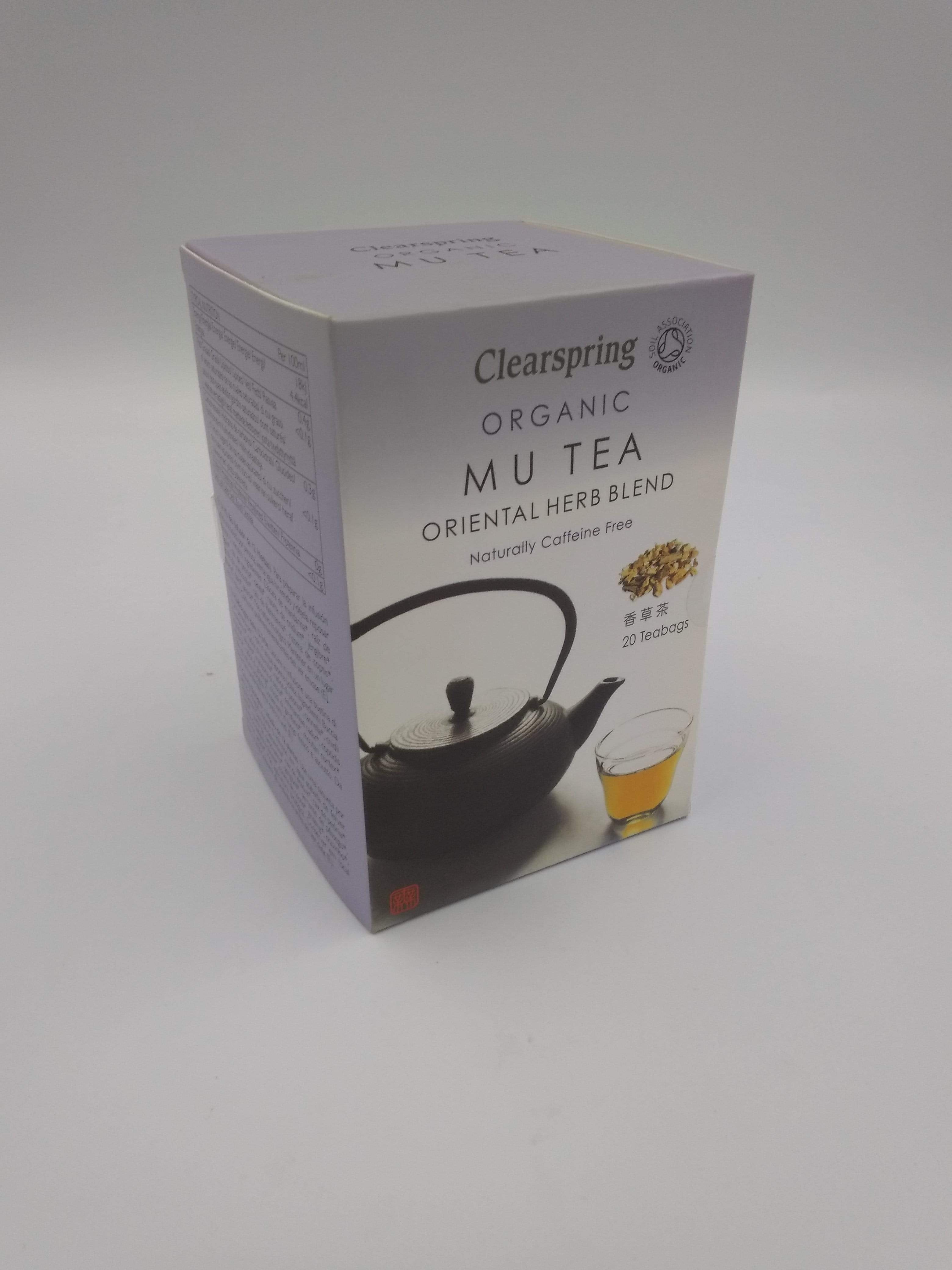 Mu Can Tea Organic Mu Tea 20 teabags – The Health Store