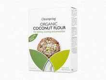 Load image into Gallery viewer, Clearspring Organic Gluten Free Coconut Flour - 400g
