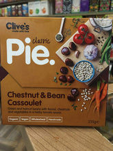 Load image into Gallery viewer, Clives Organic Pie Chestnut &amp; Bean Cassoulet

