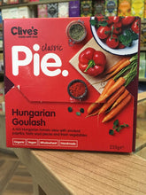 Load image into Gallery viewer, Clives Organic Pie Hungarian Goulash 235g
