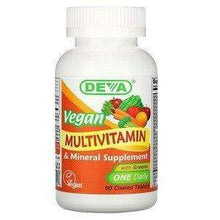 Load image into Gallery viewer, Deva Vegan Multivitamin &amp; Mineral 90 Caps
