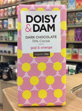 Load image into Gallery viewer, Doisy&amp;Dam Dark Chocolate Goji&amp;Orange 25g
