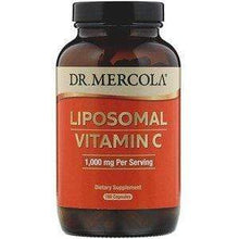 Load image into Gallery viewer, Dr Mercola Liposomal Vitamin C, 1,000mg 180 caps
