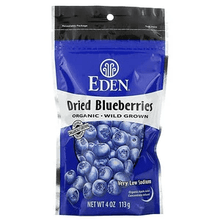 Load image into Gallery viewer, Eden Eden Dried Blueberries 113g
