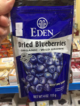 Load image into Gallery viewer, Eden Eden Dried Blueberries 113g
