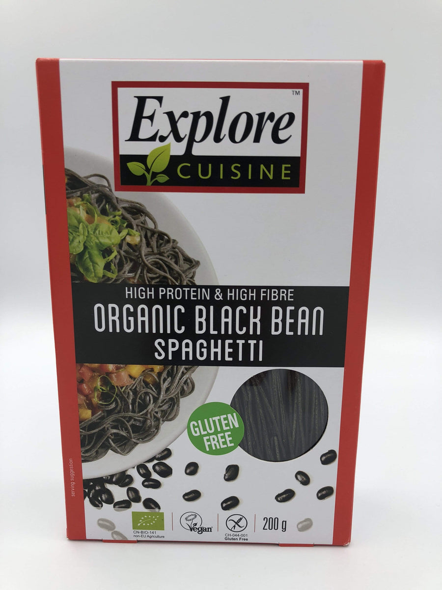 Explore Cuisine Organic Black Bean Spaghetti 200g – The Health Store