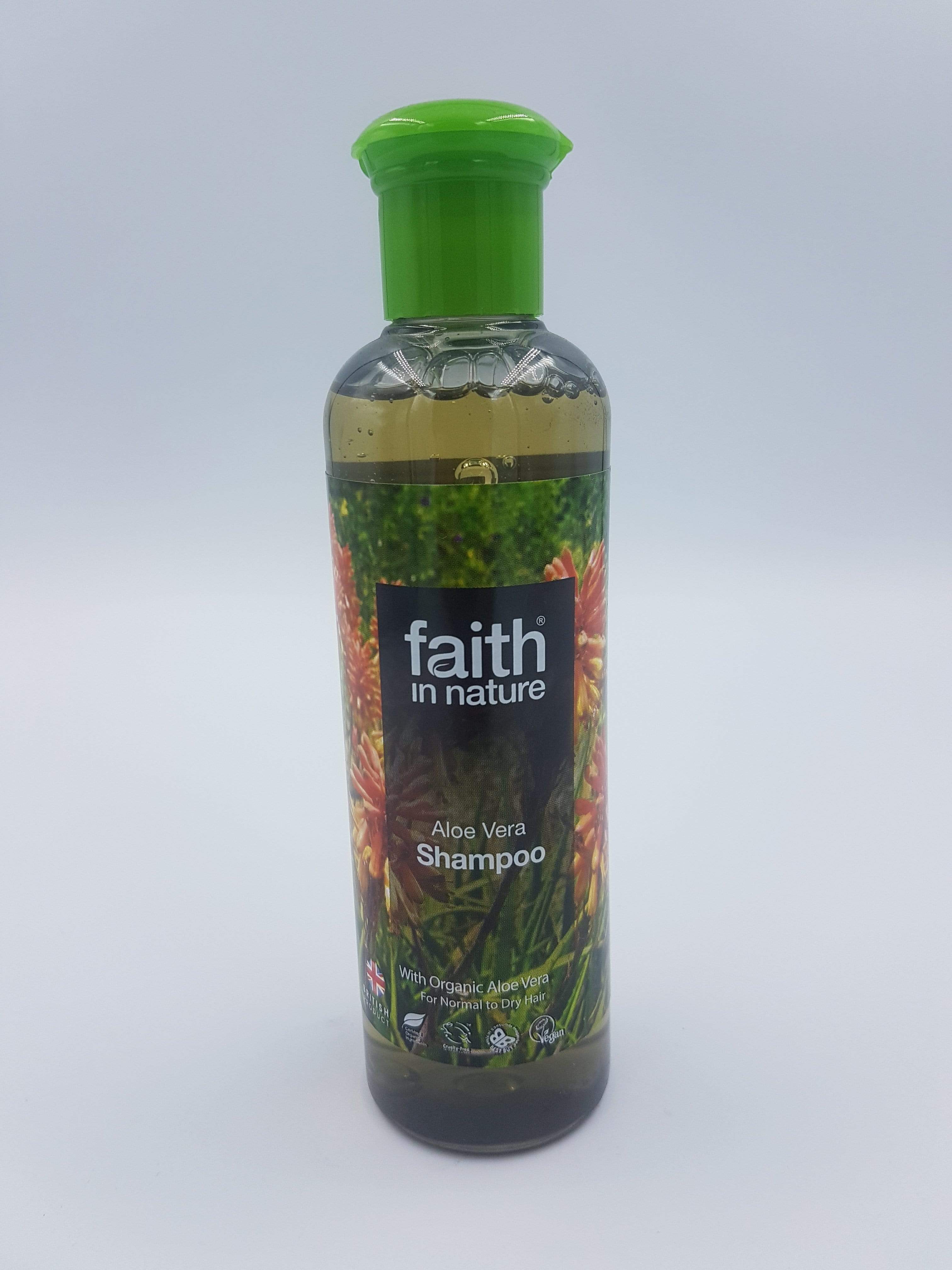 Faith in Nature Aloe Vera 250ml Shampoo – The Health Store
