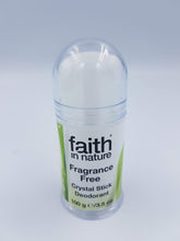 Load image into Gallery viewer, Faith In Nature Default Faith in Nature Fragrance Free Crystal Stick Deodorant 100gr
