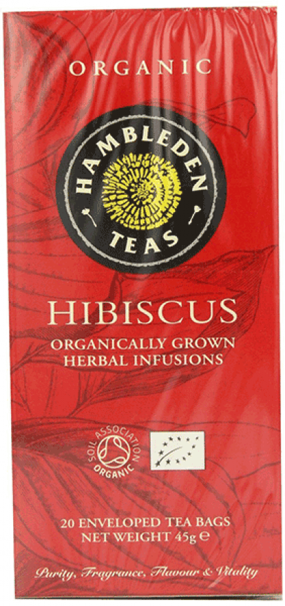 Hambleden Organic Hibiscus Tea 20 bags – The Health Store