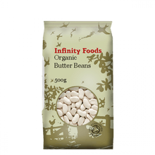 Load image into Gallery viewer, Infinity Foods Default Organic Butter Beans 500g
