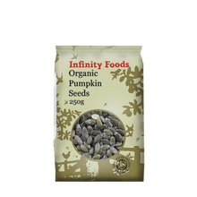 Load image into Gallery viewer, Infinity Foods Organic Pumpkin Seeds 250g
