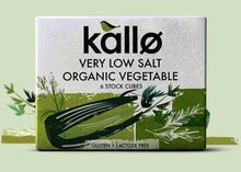 Load image into Gallery viewer, Kallo Default Kallo Organic Very Low Salt Vegetable Stock Cubes 66g