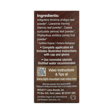 Load image into Gallery viewer, Light mountain natural Default Natural Hair Color &amp; Conditioner, Medium Brown 113g
