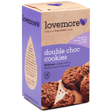 Load image into Gallery viewer, Lovemore Double Chocolate Chip Cookies 150g
