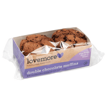 Load image into Gallery viewer, Lovemore Double Chocolate Muffins 160g
