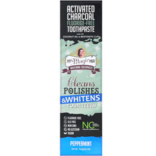 Load image into Gallery viewer, My Magic mud Default Activated Charcoal Fluoride Free Toothpaste Peppermint 113g