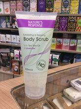 Load image into Gallery viewer, Nature’s Response Exfoliating Relaxing  Body Scrub With Tea Tree Oil And Lavender 200 ml
