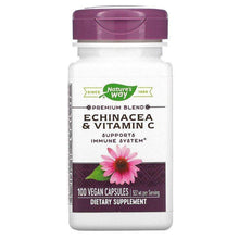 Load image into Gallery viewer, Nature&#39;s Way Default Echinacea &amp; Vitamin C 100 capsules
