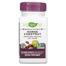 Load image into Gallery viewer, Nature&#39;s Way Horse Chestnut, 250 mg, 90 Vegan Capsules
