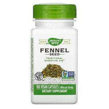 Load image into Gallery viewer, Natures Way Default Fennel Seed 100 Veg Capsules 480mg