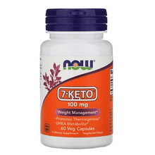 Load image into Gallery viewer, Now 7-KETO, 100 mg, 60 Veg Capsules
