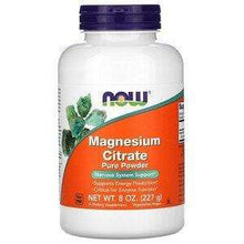 Load image into Gallery viewer, Now Default Magnesium Citrate Powder 227g
