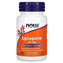 Load image into Gallery viewer, Now Lycopene, 10 mg, 60 Softgels
