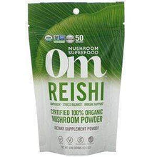 Load image into Gallery viewer, OM Default Reishi Certified 100% Organic Mushroom Powder 100g

