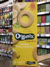 Load image into Gallery viewer, Organix Banana baby biscuits 54g
